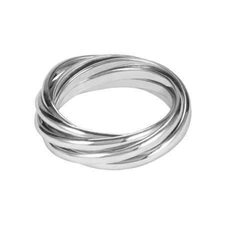 7 strand puzzle ring