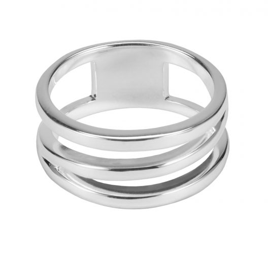 Sterling Silver Z Ring