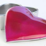 Pink Heart Trinket Box