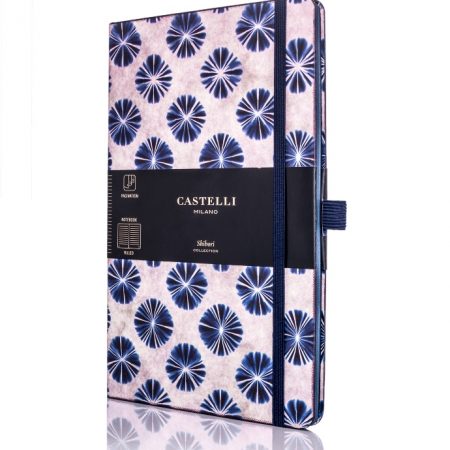 Shibori Flowers Castelli Notebook